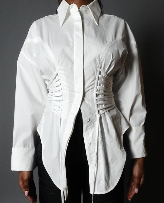 Top Corset White FW25