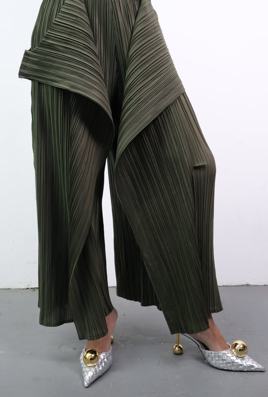 Pant Sage Trapeze Pleated One Size