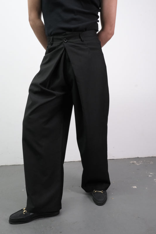 Pant Black Double Waisted