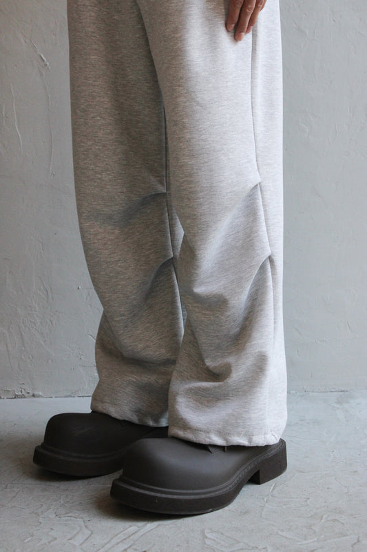 Pant Gray Sweatpants Ruched Leg